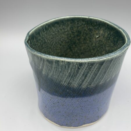 Striped vase